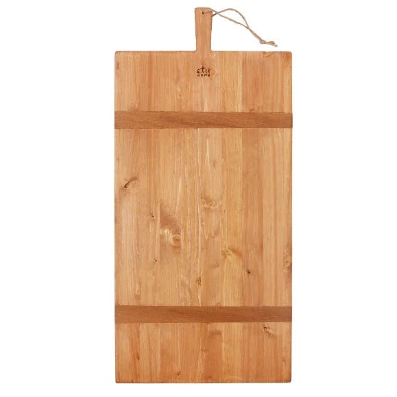 etúHOME Rectangle Pine Charcuterie Board