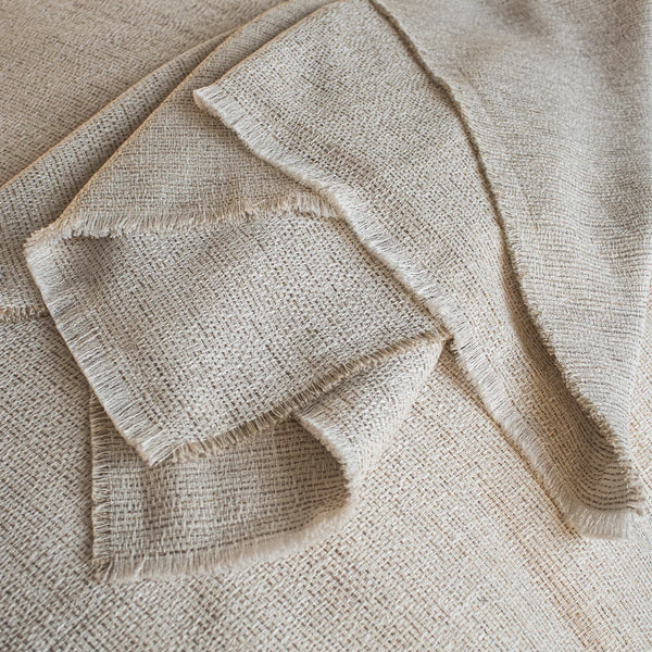 Ann Gish Macau Raw-Edge Throw