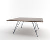 Tronk Williams Coffee Table - Square Small Walnut Navy