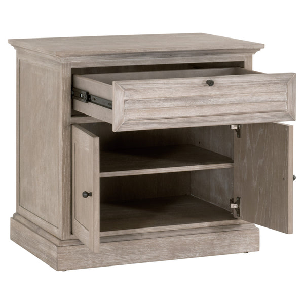 Essentials For Living Eden 1-Drawer 2-Door Nightstand
