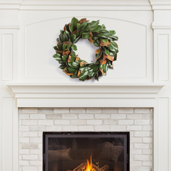 Napa Home & Garden Grand Magnolia Leaf Wreath