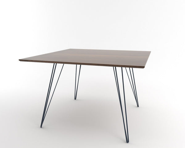 Tronk Williams Dining Table - Square Small Maple Blood Red