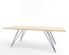 Tronk Williams Coffee Table - Rectangular Thin Maple Navy