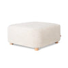 Gus Circuit Modular Ottoman Huron Ivory 