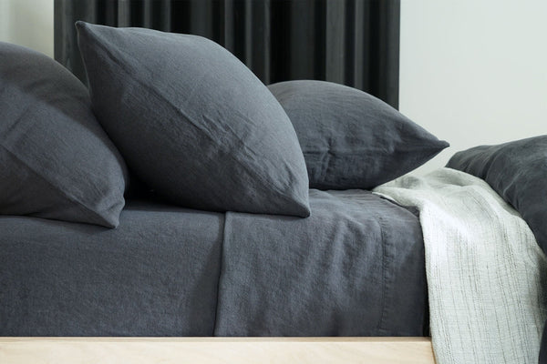 Area Eli Linen & Cotton Fitted Sheet
