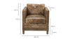 Moe's Darlington Club Chair