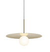Pablo Bola Disc Pendant Brass Extra Large 