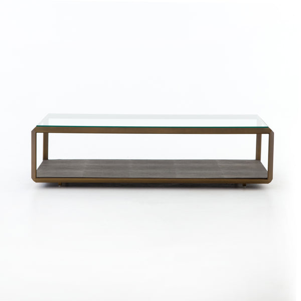 Four Hands Shagreen Box Coffee Table