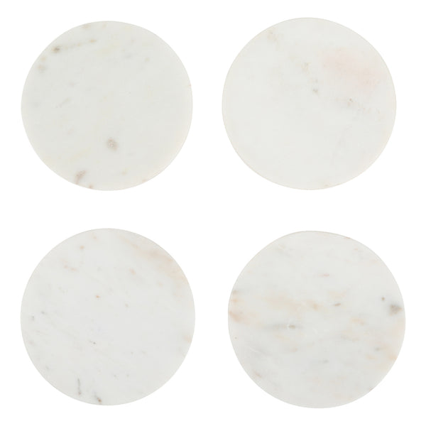 Sir Madam Marble Modernist Coaster - Set of 4