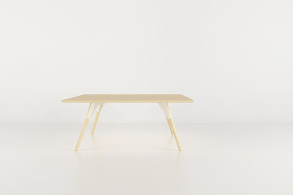 Tronk Clarke Coffee Table - Square Small Walnut Black
