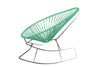 Innit Acapulco Rocker - Metallic Frame