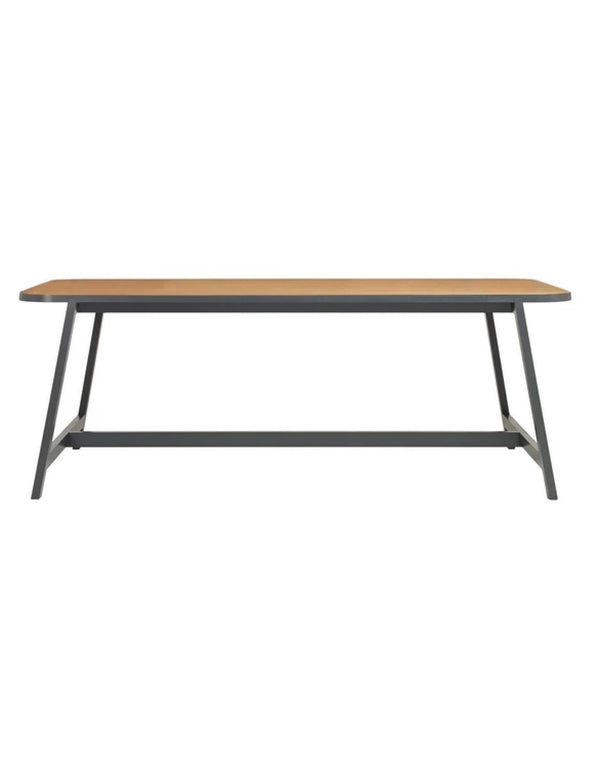 Another Country Dining Table Three Oak 63" W x 35.48" D x 28.38" H 