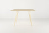 Tronk Clarke Dining Table - Rectangular Small Maple White