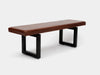Artless GAX 16 Leather Bench - Stainless Steel