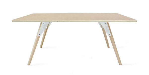 Tronk Clarke Coffee Table - Rectangular Small Walnut Black