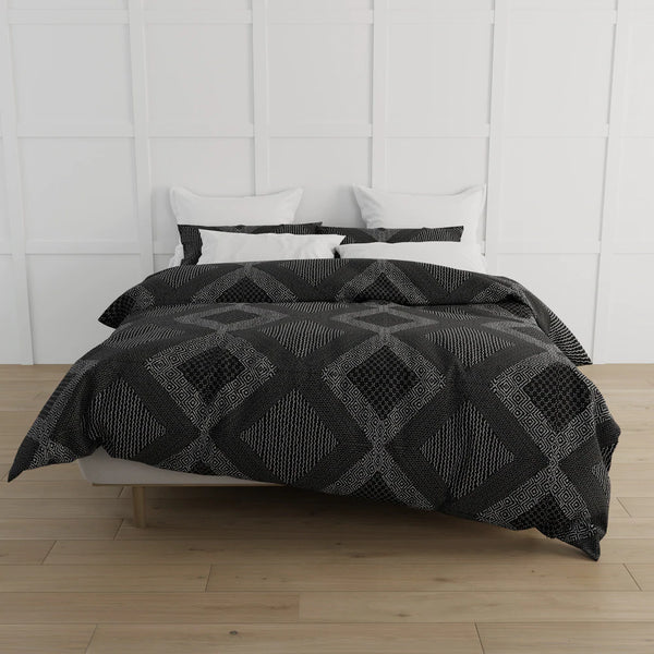 Ann Gish Sashiko Hishi-Moyo Duvet