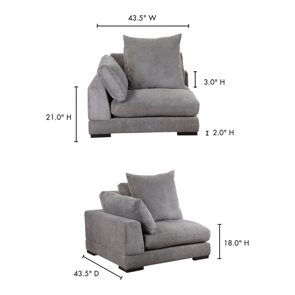 Moe's Tumble Corner Chair