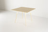Tronk Clarke Dining Table - Square Small Maple White