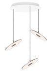 Pablo Circa Chandelier Graphite Small 3 Lights