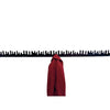DESIGN HOUSE STOCKHOLM Wave Hanger & Coat Rack - Set of 2 Black 