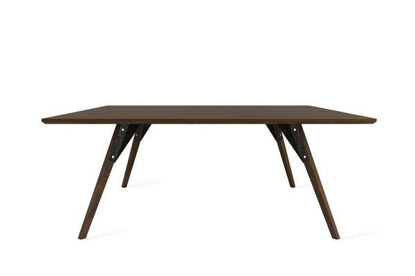 Tronk Clarke Coffee Table - Square Small Walnut Black