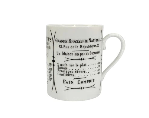 Pillivuyt Brasserie Mug - Set of 4