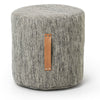 DESIGN HOUSE STOCKHOLM Bjork Pouf/Stool Hight (16" H) Light Grey 