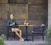 Cane-line Drop Café Table - Square - Teak
