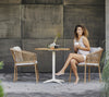 Cane-line Drop Café Table - Square - Teak