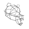 BEND Geometric Animals - Polar Bear 