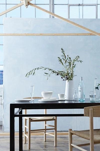 Canvas Home Abbesses Small Plate - Set of 4 Blue 