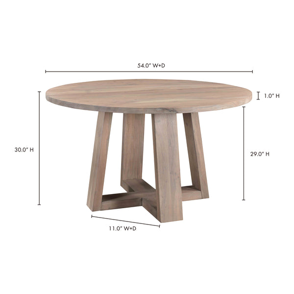 Moe's Tanya Round Dining Table