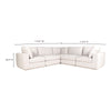 Moe's Justin Classic L Modular Sectional