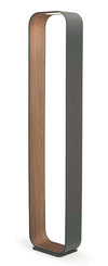 Pablo Contour Floor Lamp Graphite & Walnut 