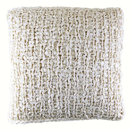 Ann Gish Ribbon Knit Pillow