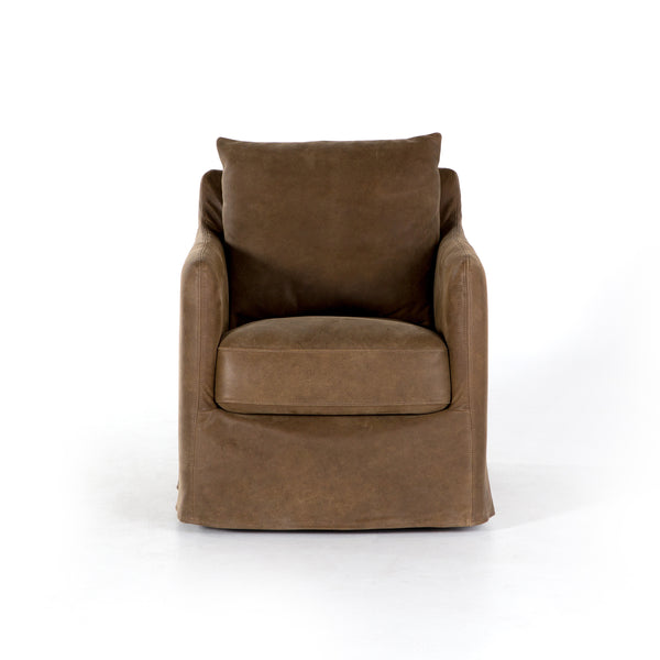 Four Hands Banks Swivel Chair