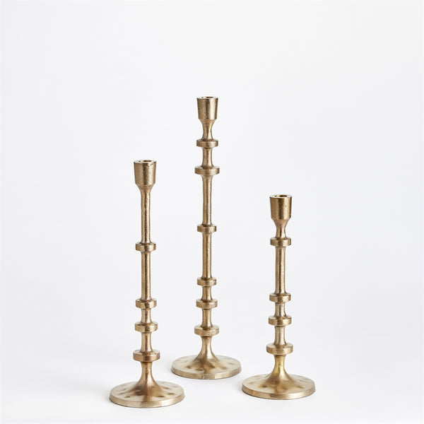 Napa Home & Garden Abacus Taper Candle Holders - Set of 3