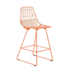 BEND Lucy Counter Stool Orange Standard (Non-stackable) 