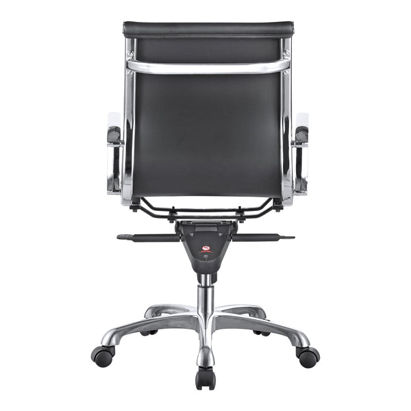 Moe's Studio Swivel Office Chair - Low Back