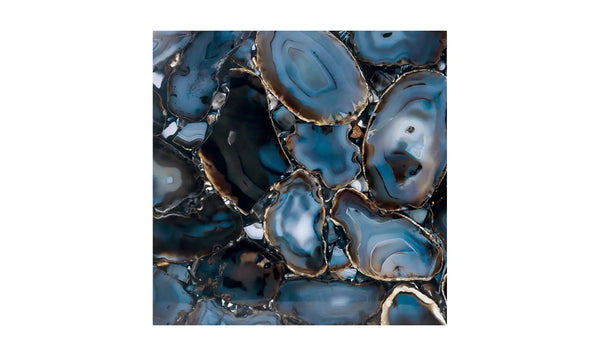 Moe's Hexagon Agate Accent Table