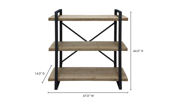 Moe's Lex 3 Level Shelf