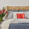 Ann Gish Faux Linen Coverlet Set