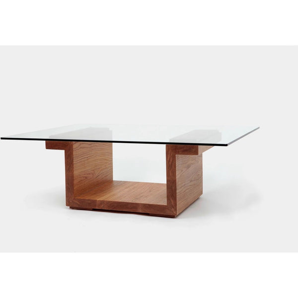 ARTLESS SQG 42 Coffee Table White Oak 