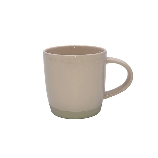 Canvas Home Shell Bisque Mug - Set of 4 Blue 