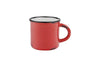 Canvas Home Tinware Espresso Mug - Set of 4 Red 