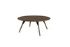 Tronk Clarke Coffee Table - Circular Large Walnut Black
