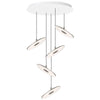 Pablo Circa Chandelier Graphite Small 5 Lights