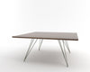 Tronk Williams Coffee Table - Square Large Walnut Prairie Green