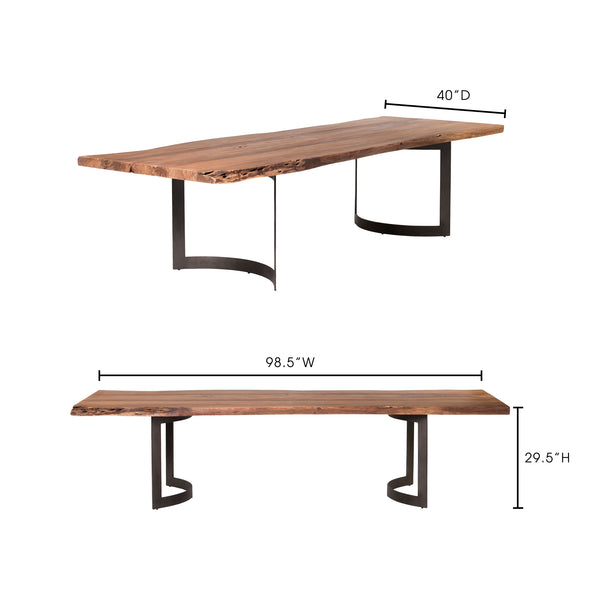 Moe's Bent Dining Table - Small