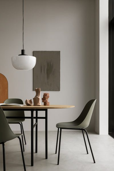 Audo Harbour Side Chair - Steel - Shell
